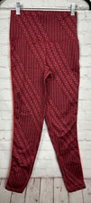 Aerie Leggings Womens red sz S GUC workout gym athletic running athleisure