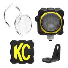 KC HiLiTES 1265 KC FLEX ERA 1 LED 2-Light Master Kit with Spread Beam Pattern