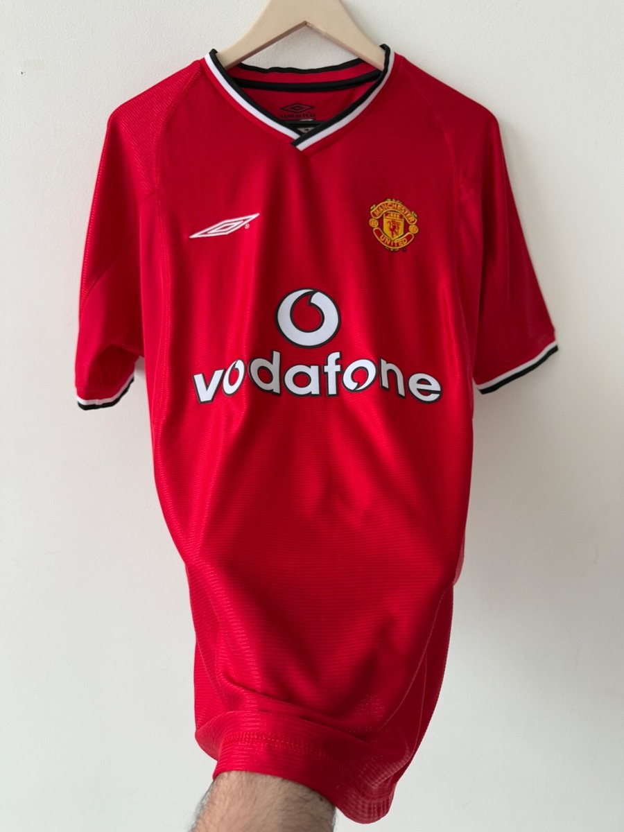 Umbro Manchester United 2000/2002 Beckham #7 Vintage Jersey Size L