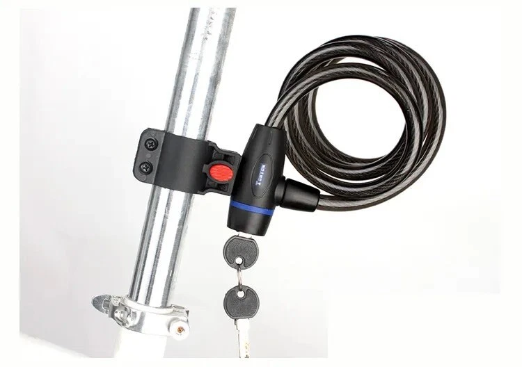 TONYON безопасности ключ замок комбинации велосипед кабель замок монтажный кронштейн совершенно новый - Изображение 2 из 4