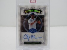 CLAYTON KERSHAW 2022 THREE & TWO SUPERSTAR ENCASED AUTOGRAPH AUTO! #02/15!