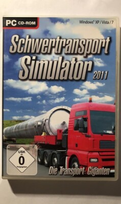 SCHWERTRANSPORT SIMULATOR 2011 + PC CD-ROM + WIN XP / VISTA / 7 ++ 4020636111983
