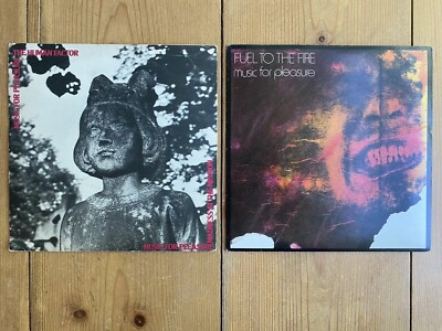 MUSIC FOR PLEASURE: two 7  Vinyl Singles  Fuel To The Fire  &  The Human Factor 