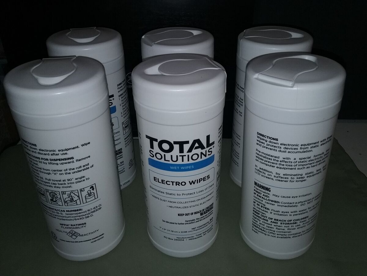 180 Total Solutions Electro Wet Wipes Eliminate Static 180 Total Solutions Electro Wet Wipes Eliminate Static