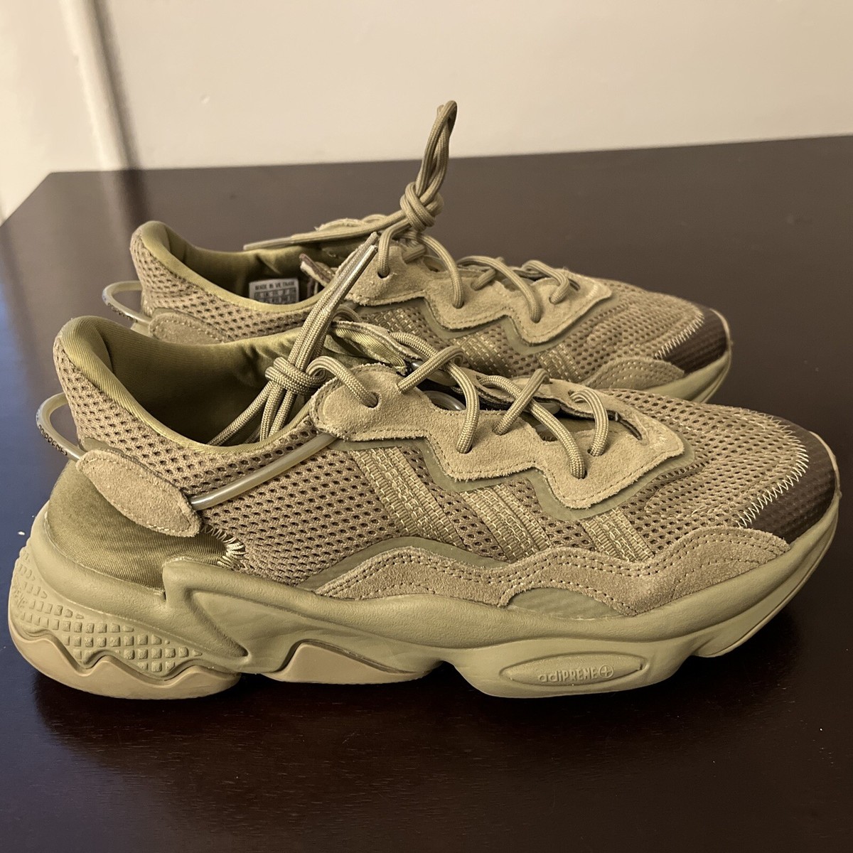 Originals Ozweego Ozweego Size 11 Adidas Ozweego Men's Size Beige Lace Up Low Top Sneaker Shoes Originals Ozweego Ozweego Size 11 Adidas Ozweego Men's Size Beige Lace Up Low Top Sneaker Shoes