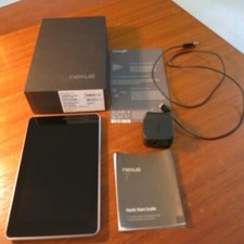 Google Nexus 7 1st gen, NEXUS7 ASUS 1B16, Working Tested, but slow, NOSTALGIA