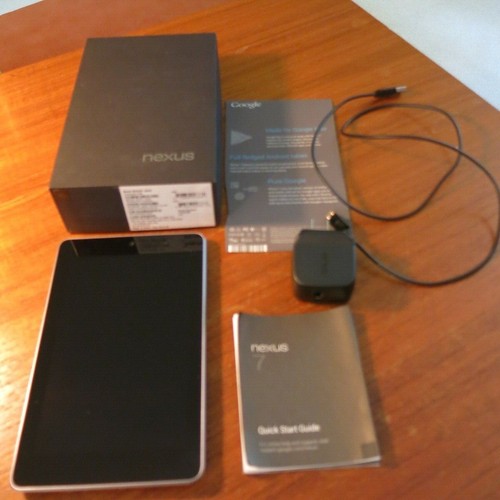 Google Nexus 7 1st gen, NEXUS7 ASUS 1B16, Working Tested, but slow, NOSTALGIA - 第 1/12 張圖片
