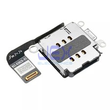 Dual SIM Card Tray Reader Holder Slot Flex Module For iPhone 14 or 14 Plus
