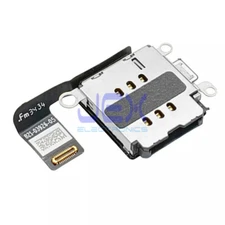 Dual SIM Card Tray Reader Holder Slot Flex Module For iPhone 14 or 14 Plus