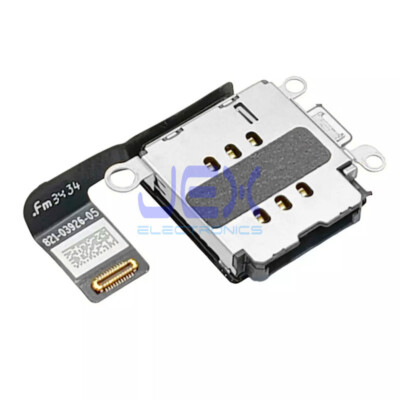 Dual SIM Card Tray Reader Holder Slot Flex Module For iPhone 14 or 14 Plus