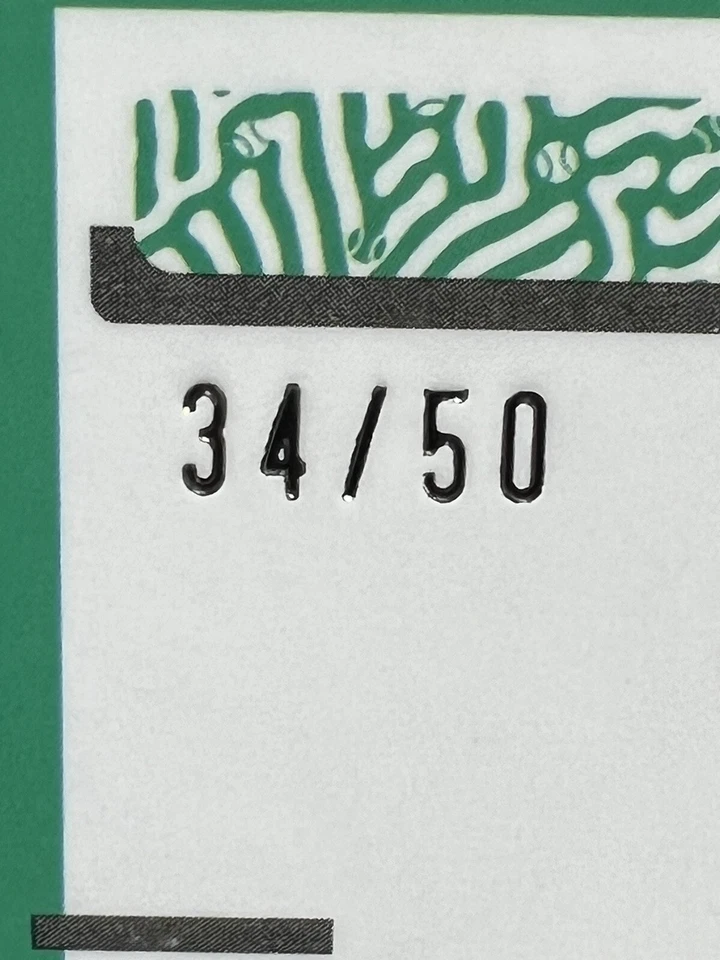 Noelvi Marte 2023 Donruss Optic Rated Prospect RC Auto Lime Green /50 PSA MINT 9 - Image 2 of 4