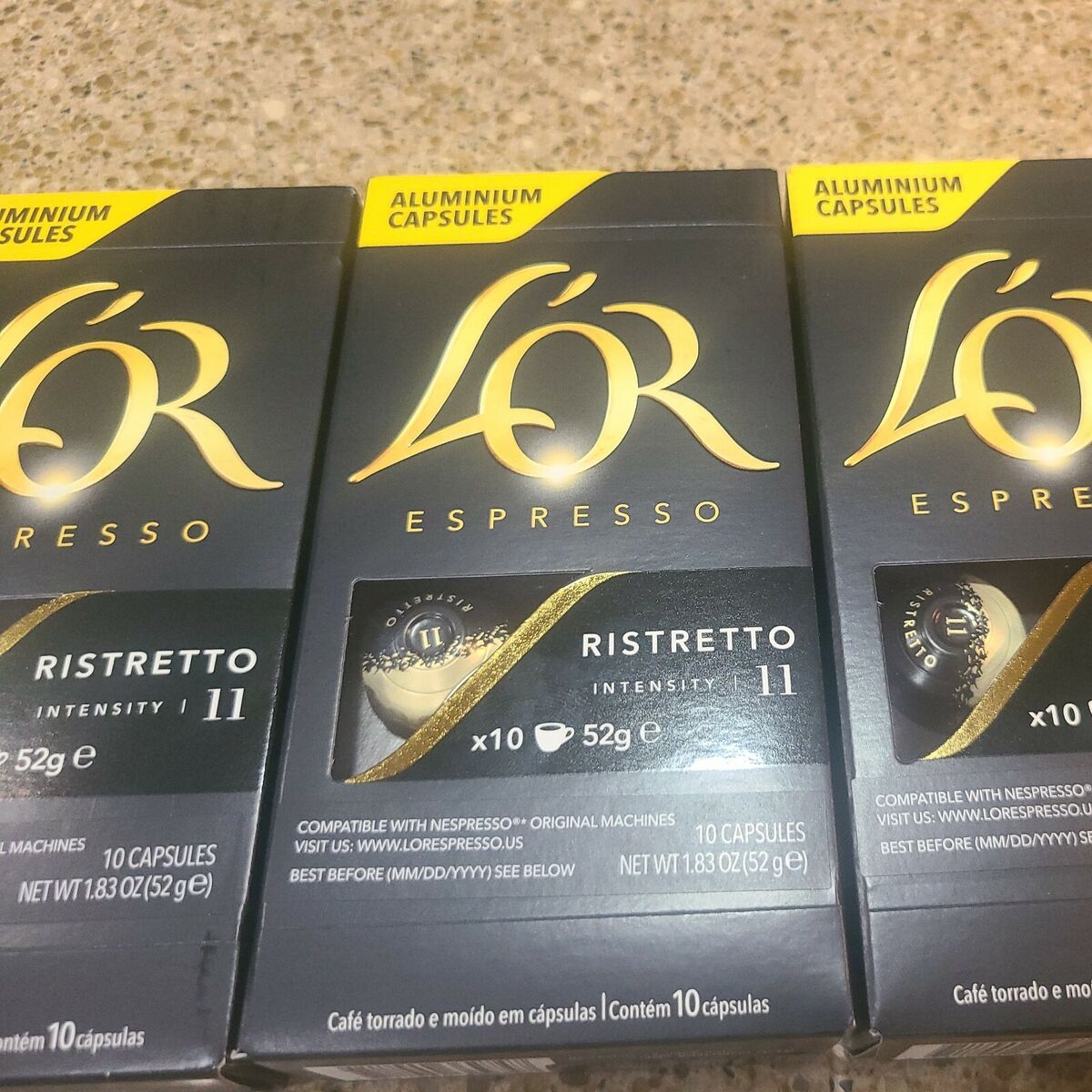 Douwe Egberts L'OR Espresso Coffee 50 Capsules Nespresso Compatible  Ristetto 11