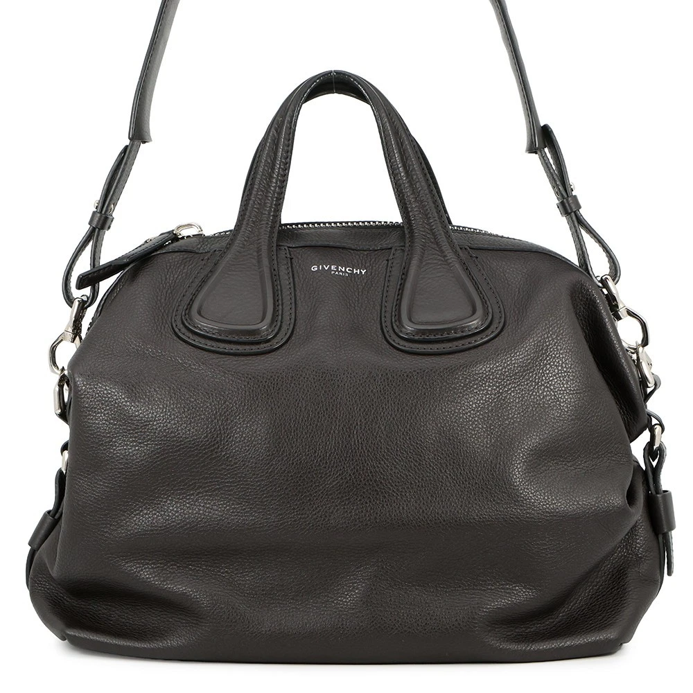 Givenchy — Givenchy New Nightingale 2-way Bag Size Medium Leather Black BB05097025-001