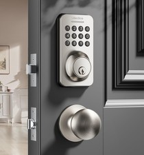 Keyless Entry Keypad Deadbolt with Handle Set, Smart Lock, Auto-Lock  One-To...