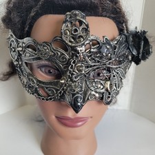 Masquerade Mask Venetian Baroque Dama Steampunk Style