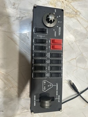 Saitek Pro Flight Switch Panel PZ55 USB Flight Simulator PC FSX MSFS Untested