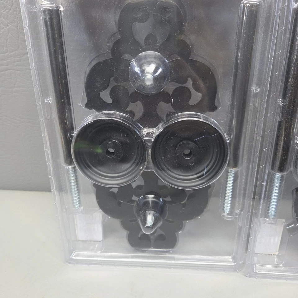 Decoración de bufanda para cortinas - 2 juegos de postes de retención - Ventana de lujo Versalles  Foto 4 de 4