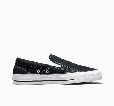 Converse Chuck Taylor All Star Malden Slip-On Brown Black White Low Top Wide Fit