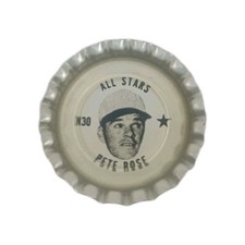 1967 Fresca Coke PETE ROSE Cincinnati Reds Bottle Cap 129