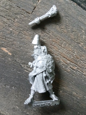 Enigma 32mm Heroic Jesilious, Flame of Pain Cleric Monk Metal RPG D&D
