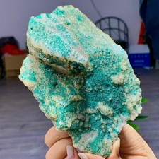 2.12LB  Natural Malachite+Calcite Mineral Crystal Sample/China