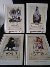 American Girl Pleasant Company Hardcover SAMANTHA Book Lot & Bonus Diary