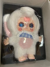 New Authentic Baby three 1000% Plush White Elephant With Special Glitter Eyes