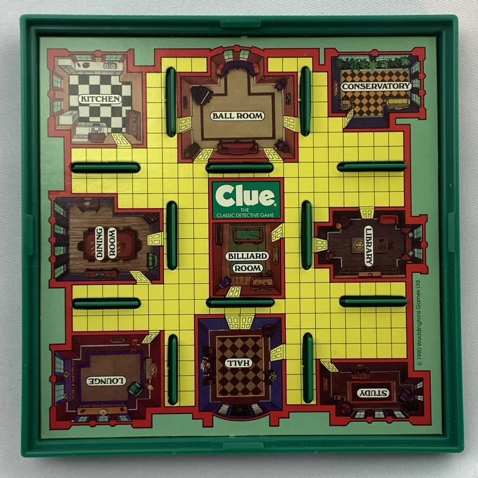 1990 Clue Travel Game by Parker Brothers Complete in Great Conditon FREE SHIP - Image 4 of 4