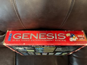 Sega Genesis Model 2 Console Box Controller Cord Sonic Hedgehog 2 System Manual