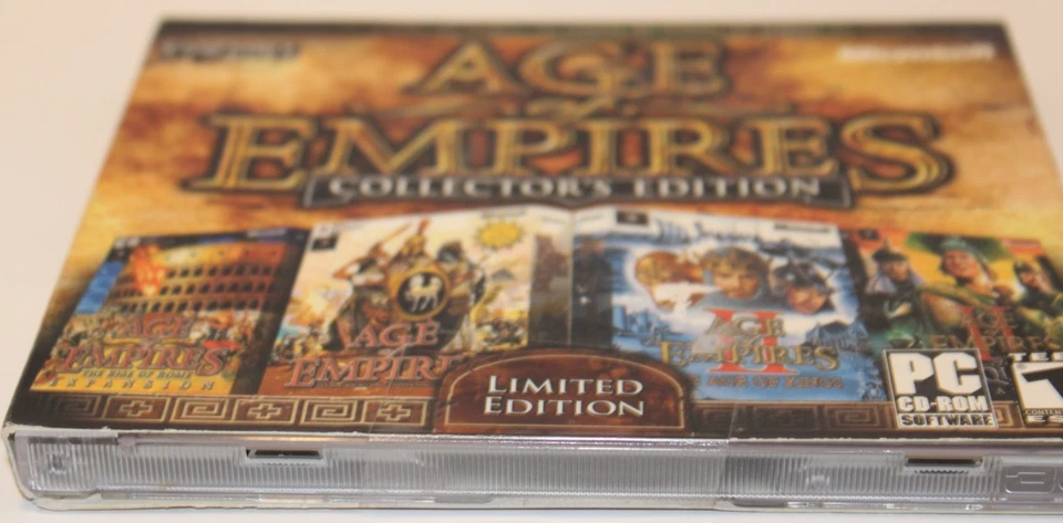 Microsoft Age of Empires Collector's Edition PC CD-ROM New and Sealed - Image 3 of 4