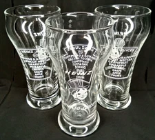 Depression Era Heinz Mr Aristocrat Tomato Juice Glass Set Of 3 Hazel Atlas 1930s