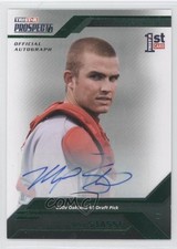 2009 TRISTAR Prospects Plus Green Auto 10/25 Max Stassi #56 Auto 7ti