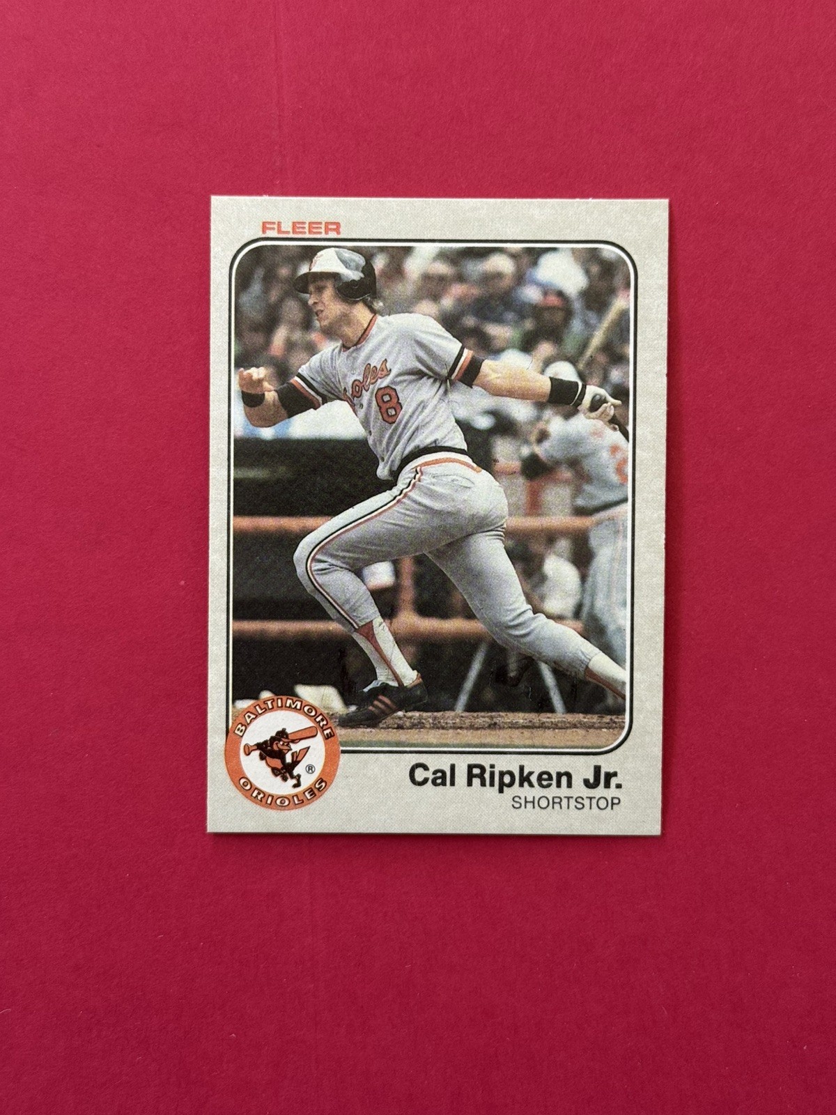 1983 Fleer Baseball #70 CAL RIPKEN JR Baltimore Orioles