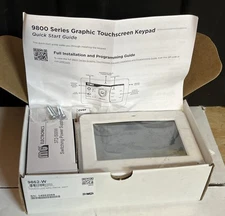 DMP 9862-W WIRELESS LCD TOUCHSCREEN KEYPAD Prox White New