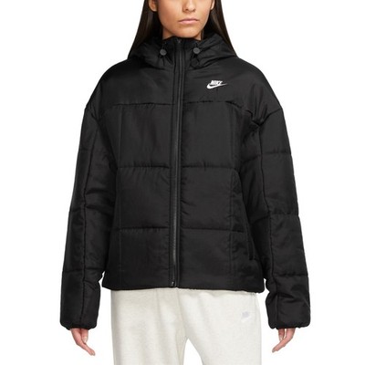 Nike Damen Daunenjacke Therma-FIT FB7672-010 Kapuze Winter Mantel Parka Neu S