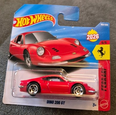 Hot Wheels Ferrari Dino 206 GT Neuheit 2026 