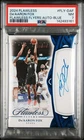 De'Aaron Fox 2024 Panini Flawless Flawless Flyers Autographs -Blue /8 PSA 7