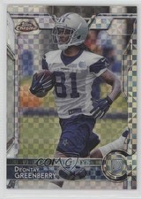 2015 Topps Chrome Rookies Retail X-Fractor Deontay Greenberry #187 g2u