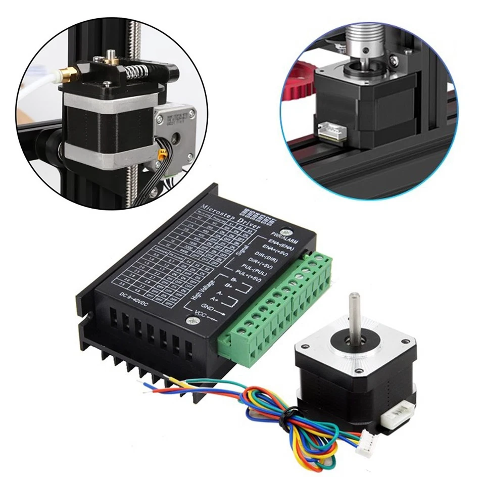 Nema 17  Stepper Motor Kit  for DIY 3D Printer and CNC - Image 4 of 4
