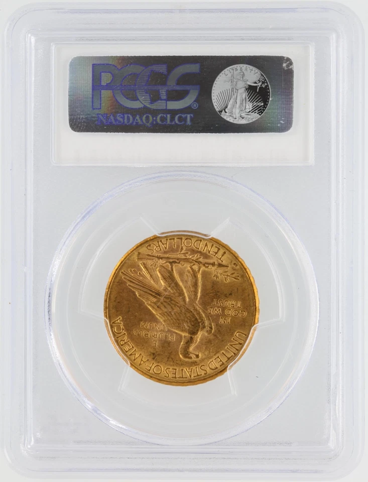 1909-D Indian Head Gold Eagle PCGS MS61 $10 Denver Minted Gold Coin - Image 3 of 4
