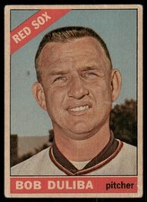 GOOD+/- VENEZUELAN BOB DULIBA 1966 VENEZUELA TOPPS #53 CREASED CORNER TPHLC-3992