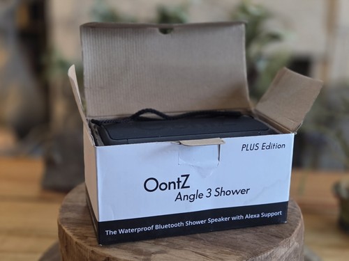 OontZ Angle 3 Shower PLUS Edition Speaker - Alexa, Waterproof Bluetooth - NEW - Picture 1 of 7