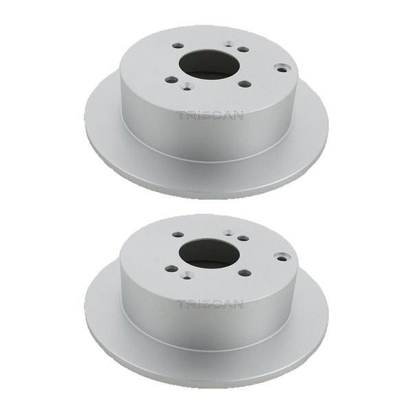 2 Bremsscheiben Voll Ø 262 Mm Triscan Bremsen-Expertise FüR U.A. Hyundai I20-image
