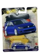 Hot Wheels Premium Car Culture Volkswagen Golf MK7 - Diecast Car - Real Riders