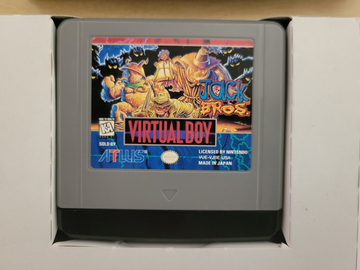 任天堂 Virtual boy 専用ソフト「JACK BROS.」 Jack Bros. (Nintendo Virtual Boy, 1995) for sale online | eBay