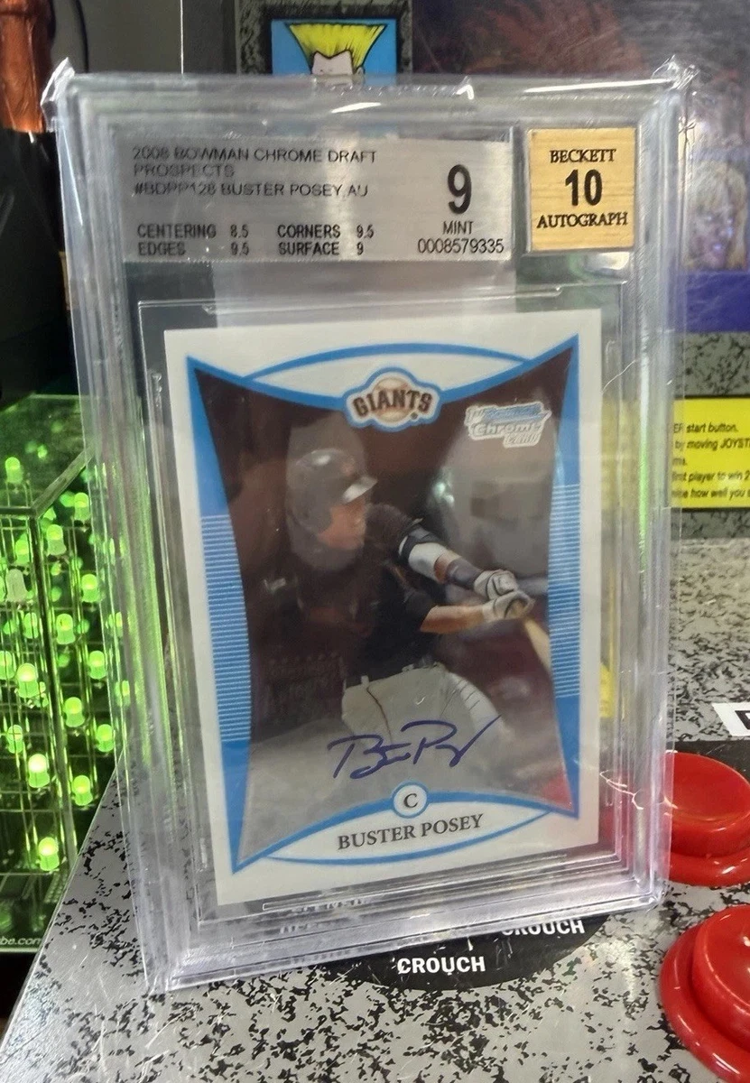 Bowman Buster Posey Baseball Sports Trading Cards & Accessories