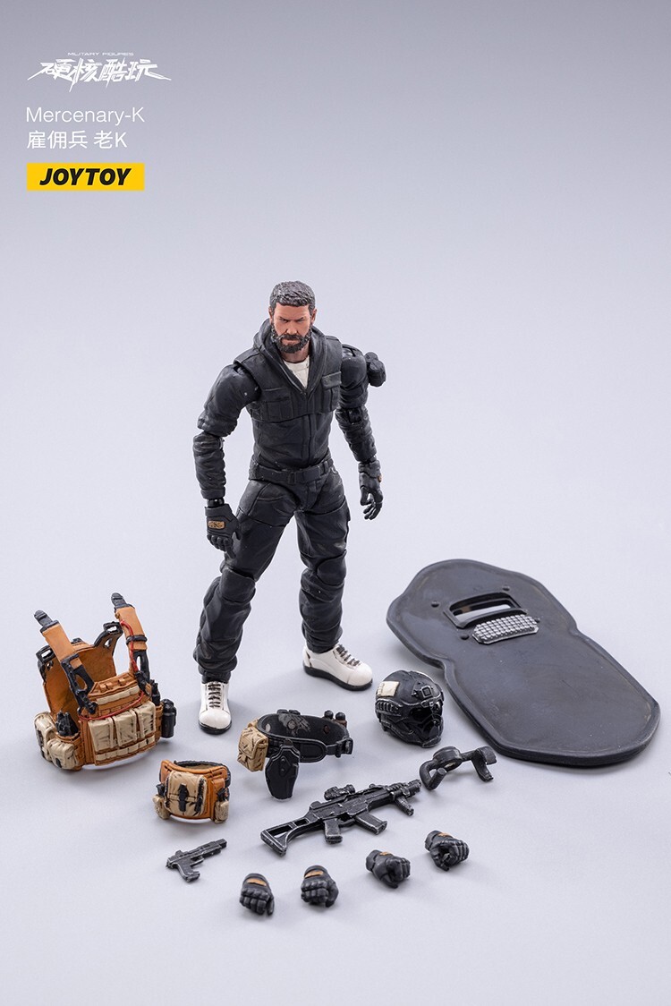 JOYTOY 1/18 Mercenary K Armed Action Figure Unused Collectible Model