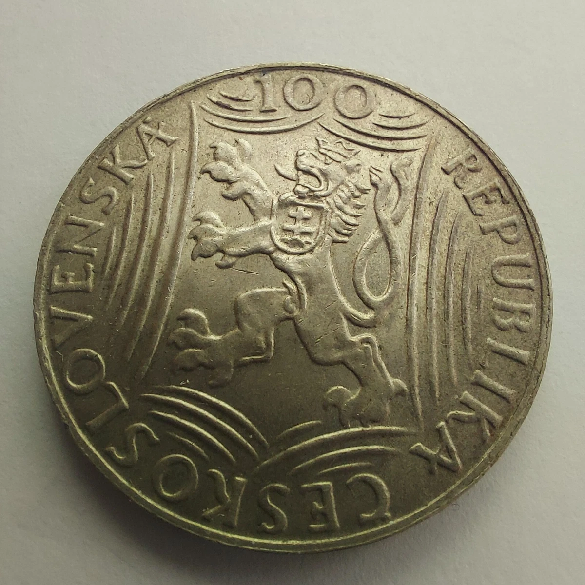 银色捷克1949 年硬币| eBay