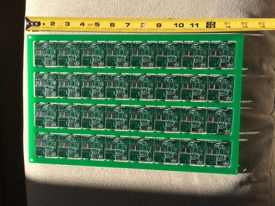TWO LARGE STEP AND REPEAT CIRCUIT BOARD FOR ART | eBay
