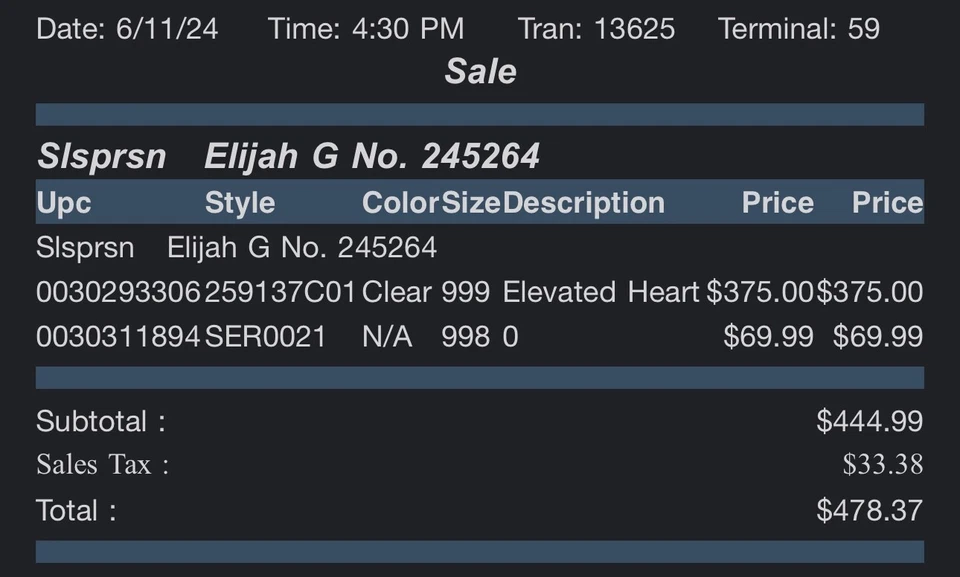 Aretes de corazón elevado Foto 4 de 4
